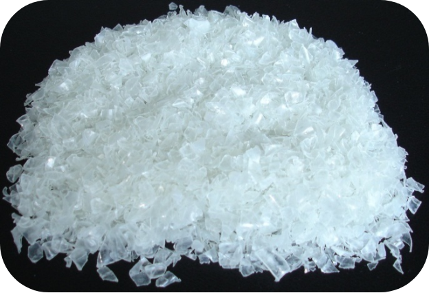 Prepared PET flakes